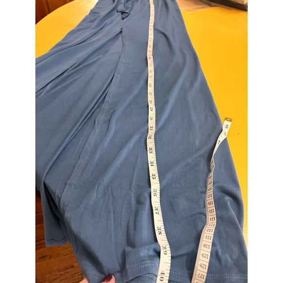 Krisa REVOLVE Mar Blue Halter Tie Waist Racerback Maxi Dress Size Small NWT - Picture 5 of 7